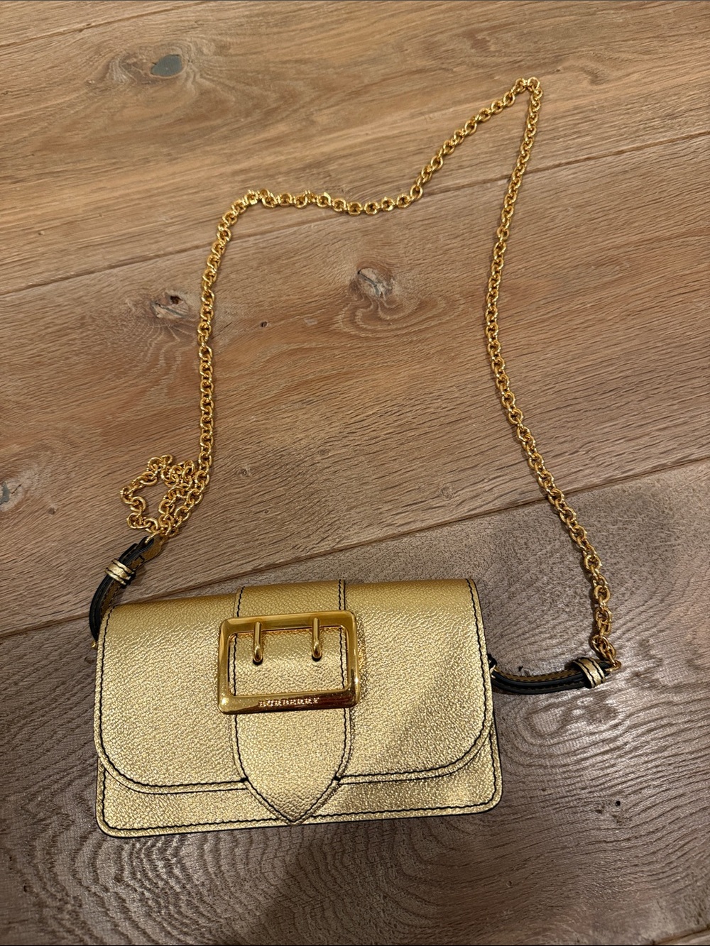 Burberry Metallic Buckle Bag - Picture 2 of 3